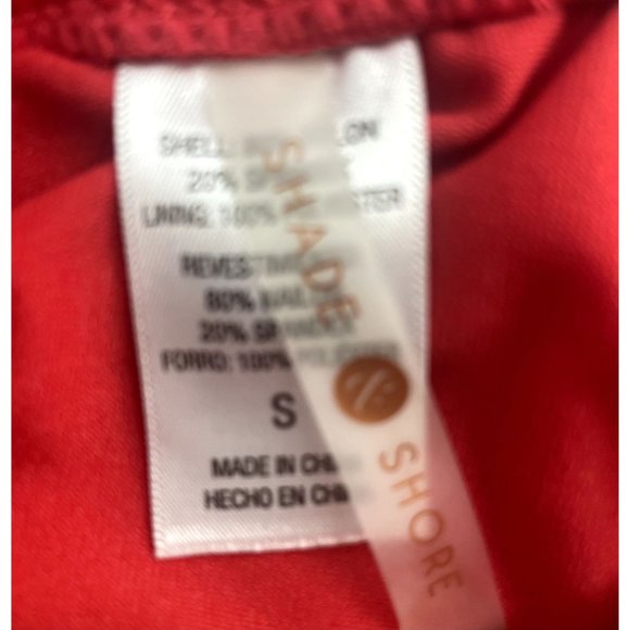 Shade & Short Red Swimsuit with side cut outs Size S - Picture 3 of 3
